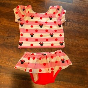 Hannah Anderson 2 Piece Minnie Mouse New 3-6 Months